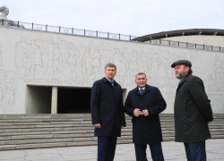 Министр экономического развития Максим Решетников приехал в Волгоград