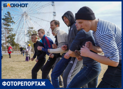 Волгоградцы пошли стенка на стенку в самом центре города