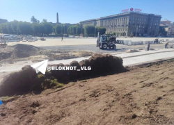 Последний авральный рывок устроили в перекопанном центре Волгограда