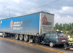 В Волгоградской области легковушка врезалась в грузовик: погиб мужчина и пострадал ребенок