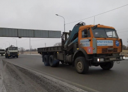 В Волгограде протестующие дальнобойщики заблокировали проезд