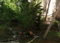 На севере Волгограда в бывшем общежитии погиб человек