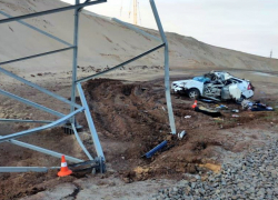 Волгоградец погиб после ДТП со смятым авто