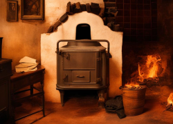 Труп волгоградца нашли в бытовке с «буржуйкой»