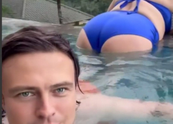 Прохор Шаляпин показал «губернаторский пирожок» своей новой подруги: лицо пока прячет