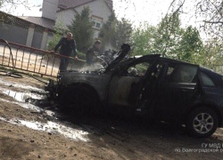 Трое жителей Волгограда задержаны за поджог Audi Q5