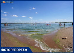Странное явление замечено на Волге в разгар жары