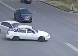Махнуть не глядя решил водитель Daewoo в Волгограде 