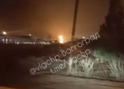 Большой пожар обсуждают на юге Волгограда 