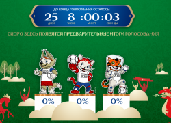 Жителям Волгограда предлагают проголосовать за талисман ЧМ-2018