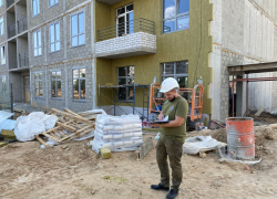 Рабочего убило на стройке ЖК «Бродвей» в Волгограде