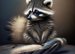 Волгоградец палкой забил соседского енота за убийство 11 цыплят