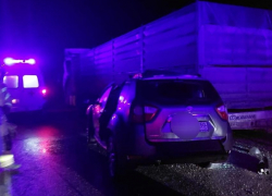 Волгоградец пострадал при столкновении внедорожника с фурой 