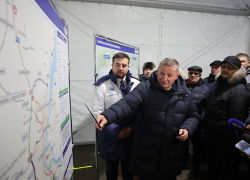 Место нового моста через Волгу обозначил мечтающий губернатор Бочаров 