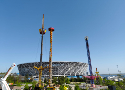 Новый самый высокий аттракцион появился в Волгограде