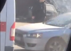 На видео попала госпитализация сбитой «четырнадцатой» девушки в Волгограде
