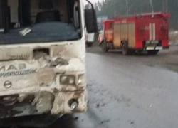 17-летняя пассажирка автобуса пострадала в столкновении ЛиАЗа и Toyota в Волгограде