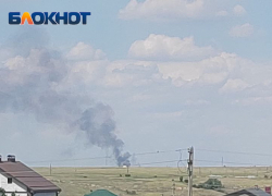 Столб дыма в стороне аэропорта испугал жителей Волгограда 