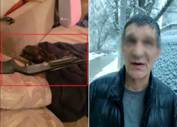В Волгограде задержан мужчина за стрельбу из ружья у магазина: видео