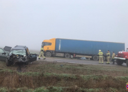 Увеличилось число жертв в автокатастрофе с фурами под Волгоградом