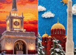 Вязаный Волгоград покорил интернет 