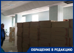 Картонные стены возвели в поликлинике в Волгограде для пациентов