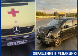 «Спасибо, что не проехали мимо»: проезжавшая мимо скорая помогла попавшей в ДТП волгоградке с двухмесячным ребенком