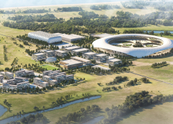 Кварталы девятиэтажек, технопарк, IT-кластер и аналог «Москвариума»: что спроектировали москвичи на волгоградских Мальдивах