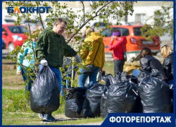 Фотограф из Волгограда попал на традиционный субботник