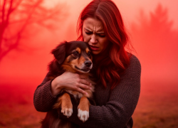 Пьяная волгоградка сбросила собаку дочери с 4-го этажа