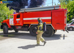 В Волгоградской области оценили состояние воздуха после масштабного пожара под Николаевском 