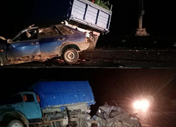 Водитель на «девятке» врезался в ЗИЛ на трассе в Волгоградской области: двое в больнице