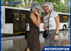 Долгожданная встреча волгоградцев с дождем в объективе фотографа
