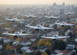 Беспилотник рухнул на улицу в райцентре под Волгоградом в последний день лета