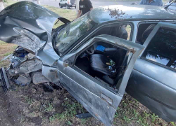 В Волгограде ВАЗ «впечатало» в дерево: четверо пострадали