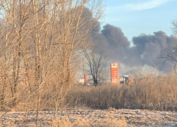 Пожар на складе с лакокрасочными материалами локализовали в Волгоградской области
