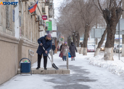 Мощная оттепель растопит гололед в Волгограде