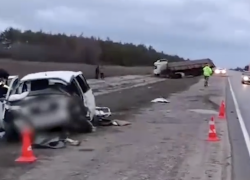 Смертельное ДТП с КамАЗом на трассе под Волгоградом: опубликовано шок-видео с места 