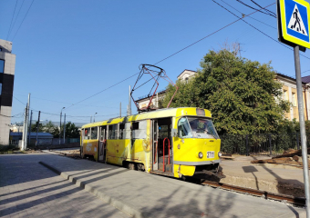 Трамвай №10 возобновил работу в Волгограде