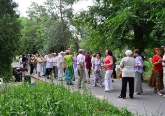 В центре Волгограда пожилые люди будут танцевать каждую среду