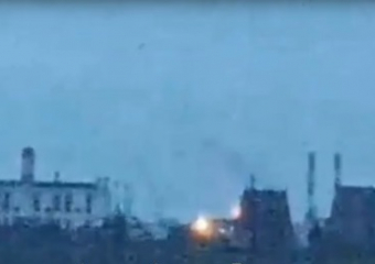 Опубликовано видео после детонации БПЛА на заводе в Волгограде
