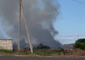 Пожар заметили в стороне Качинского рынка в Волгограде: видео