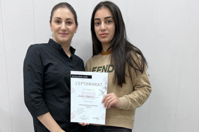 Обучение маникюру, наращиванию ногтей. Сертификат - 