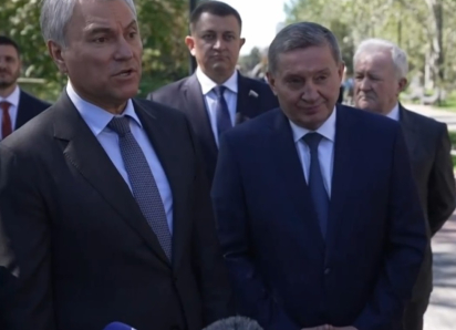 Спикер ГД РФ Вячеслав Володин внезапно приехал в Волгоград