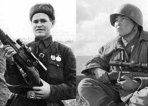 Герои Сталинграда: снайперы Зайцев и Пассар