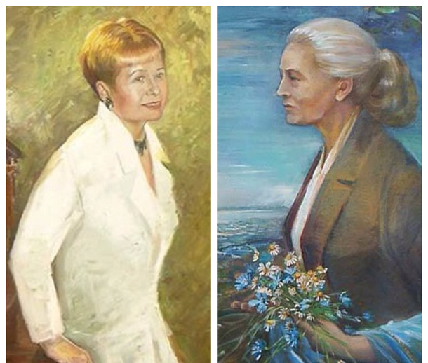 Портреты Пахмутовой и Агашиной подарила волгоградскому музею известный российский художник