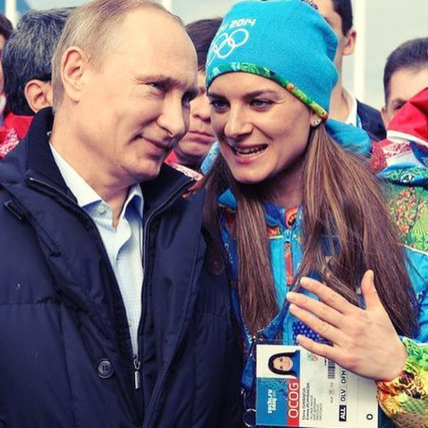 Елена Исинбаева стала доверенным лицом Владимира Путина