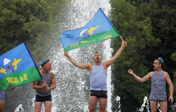 В день ВДВ в Волгограде будет мокро только в фонтанах