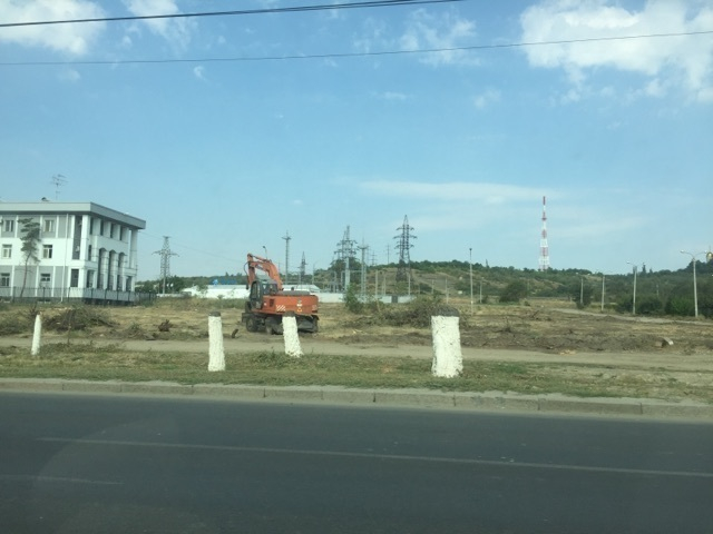 В Волгограде полностью вырублен парк на Мамаевом кургане
