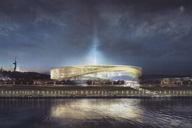 Москвичи показали, как будет выглядеть стадион к ЧМ-2018 в Волгограде